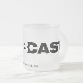 Die B-Form mattierte Tasse (VorderseiteRechts)