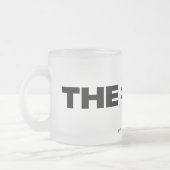 Die B-Form mattierte Tasse (Links)