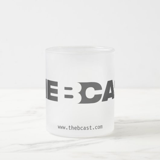 Die B-Form mattierte Tasse (Mittel)