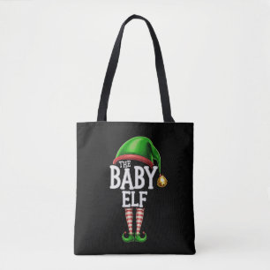 Die Baby-Elf-Gruppen-Passende Familien-Weihnachten Tasche