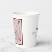 Die Babydusche des Tarots Pappbecher (Links)