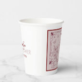 Die Babydusche des Tarots Pappbecher (Rechts)