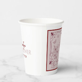 Die Babydusche des Tarots Pappbecher