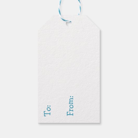 Die Babydusche von Beachy Boy Themed Coastal Geschenkanhänger (Rückseite)