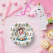 Die Babydusche von Beachy Boy Themed Coastal Pappteller (Party)