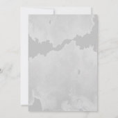 Die Babydusche von The Moon Stars Einladung (Rückseite)