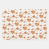 Die Babyduschgeschenke mit einem Stück Stil wackel Geschenkpapier Set (Vorderseite)