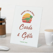 Die Babyduschkarten und das Geschenkszeichen von J Sockelschild (In SItu)