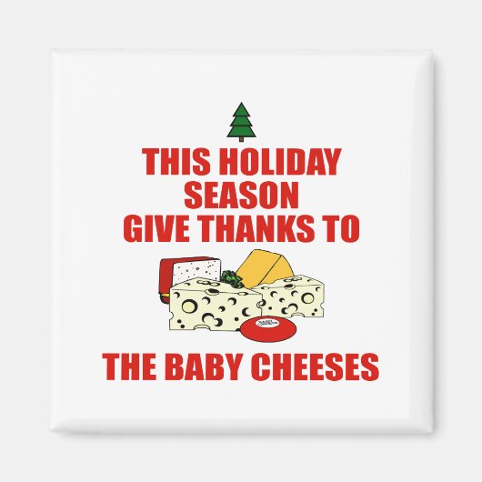 Die Babykäse Magnet (Vorne)