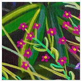 Die Babynagel Stoff (Nahaufnahme)