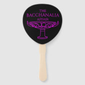 Die Bacchanalia Affair Fans Fächer (Rückseite)