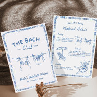 Die Bach Club Junggesellinnen-Wochenend-Reiseplan