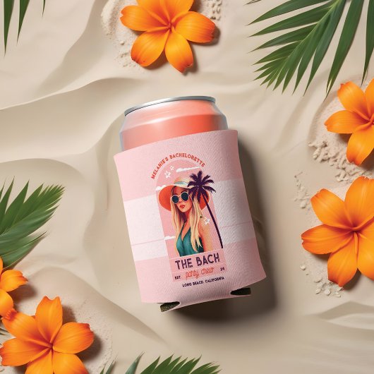 Die Bach Party Crew Retro Junggeselinnen-Abschied Dosenkühler