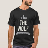 Die Bachelor-Crew des Wolfgrooms passt zum Party T-Shirt (Vorderseite)