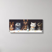 Die Bachelor-Partei Leinwanddruck (Vorderseite)