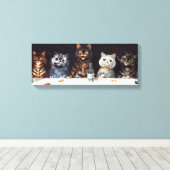 Die Bachelor-Partei Leinwanddruck (Insitu (Holzboden))