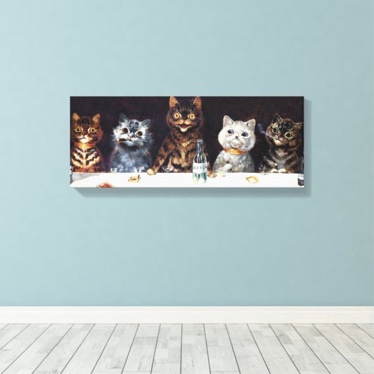 Die Bachelor-Partei Leinwanddruck (Insitu (Holzboden))