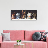 Die Bachelor-Partei Leinwanddruck (Insitu (Wohnzimmer))