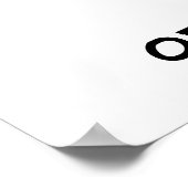 Die Bachforelle Poster (Ecke)