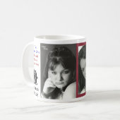 Die Bäcker-Mädchenkaffee-Tasse Kaffeetasse (Vorderseite Links)