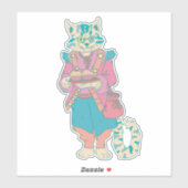 Die Bäckerei Aufkleber (Blatt)