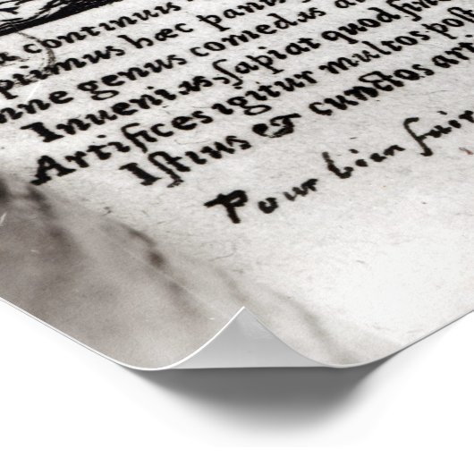 Die Bäckerei Poster (Ecke)