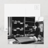 Die Bäckerei Postkarte (Vorne/Hinten)