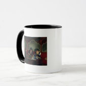 Die backgammon-Spieler Tasse (Vorderseite Links)