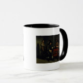 Die backgammon-Spieler Tasse (VorderseiteRechts)