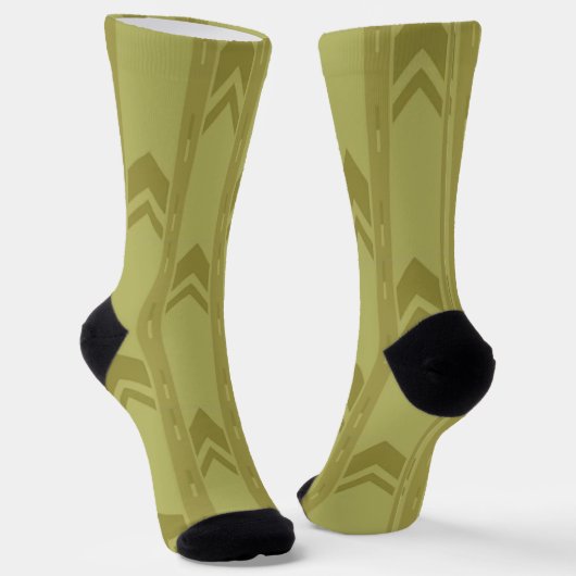 Die Backrooms-Socken Socken (Gewinkelt)