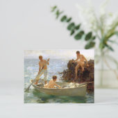 Die Badebucht Postkarte (Stehend Vorderseite)