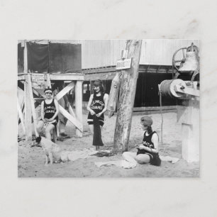 Die Bademeister von Venedig, Anfang der 1900er Jah Postkarte