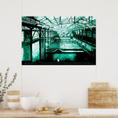 Die Bäder - Druck Poster (Küche)