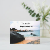 Die Bäder, Jungfrau Gorda B.V.I. Postkarte (Stehend Vorderseite)