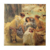 Die Bäder von Caracalla im Detail Fliese (Vorderseite)