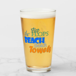 Die Badetücher von Beach Flip Flops - Summer Graph Glas