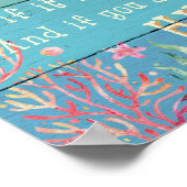 Die Badevorschriften beeilen die Schildkröte Poster (Ecke)