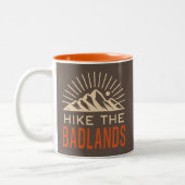 Die Badlands-Sonnenbrille wandern Zweifarbige Tasse (Links)
