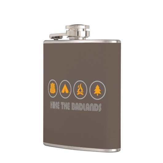 Die Badlands wandern Flachmann (Links)