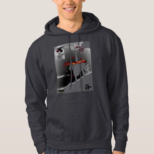 die badman Frage #1 Hoodie (Vorderseite)