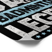 Die Badminton-Legenden Retro-Shuttle Herren-Badmin Poster (Ecke)