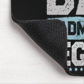 Die Badminton Legends Retro Shuttle Men's Badminto Mousepad (Ecke)