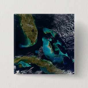 Die Bahamas, das Florida und das Kuba Button