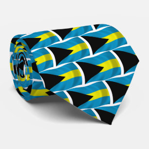 Die Bahamas-Flagge-Krawatte Krawatte