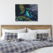 Die Bahamas, Florida und Kuba Leinwanddruck (Insitu (Schlafzimmer))