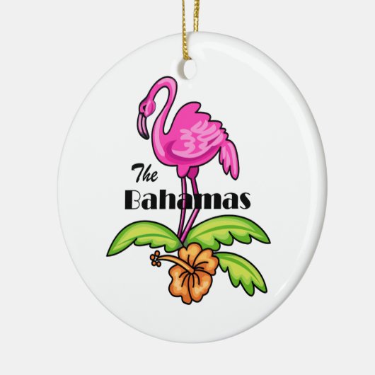 Die Bahamas Keramikornament (Links)