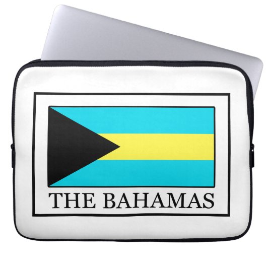 Die Bahamas Laptopschutzhülle (Vorderseite)