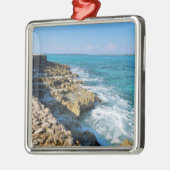 Die Bahamas-Ornamente Ornament Aus Metall (Links)