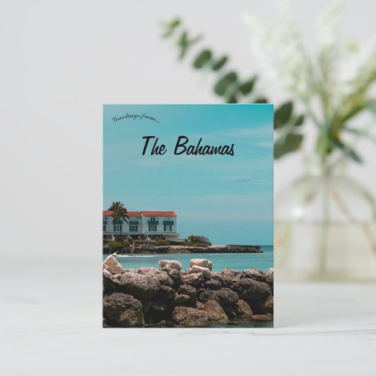 Die Bahamas Postkarte (Stehend Vorderseite)