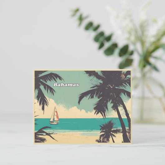 Die Bahamas Postkarte (Stehend Vorderseite)